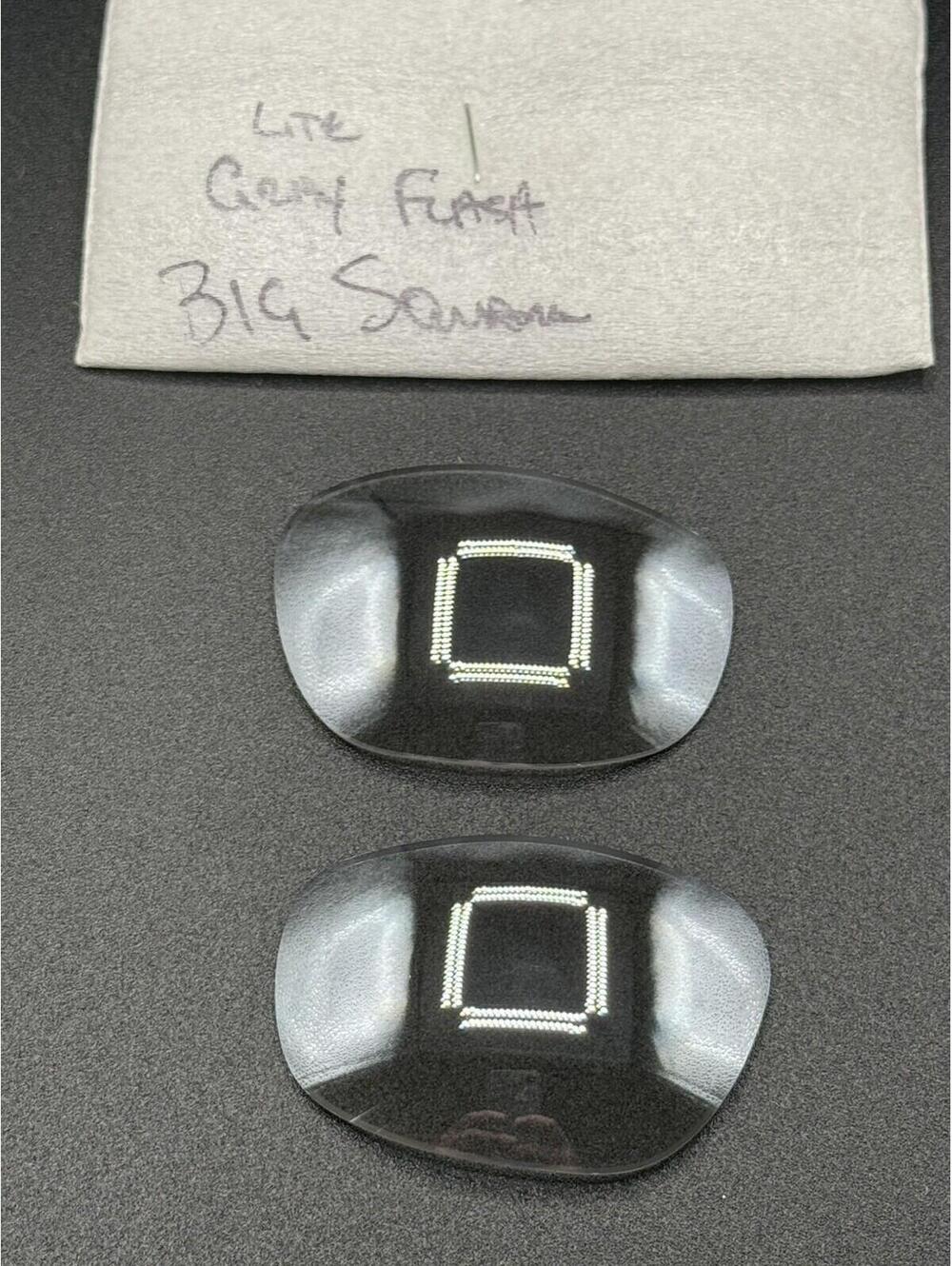 Oakley Big Square Wire OEM Titanium Clear Lenses